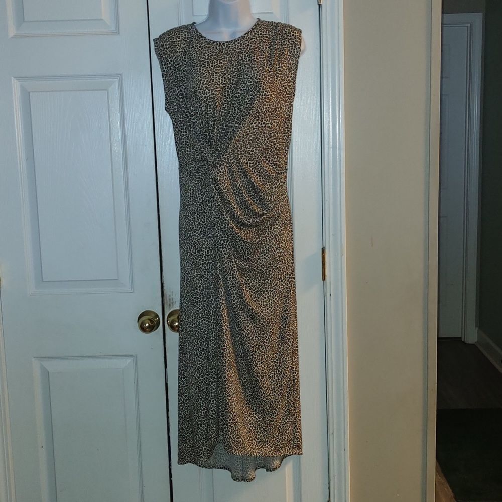 Grayson animal print  dress   Sz S  NWOT